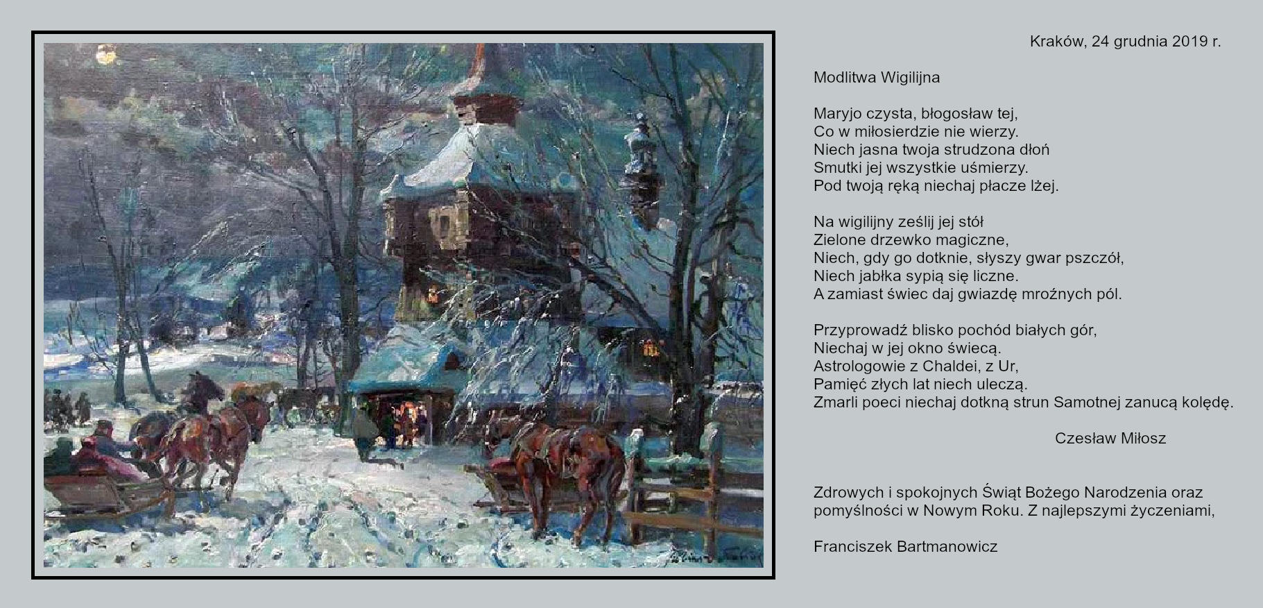 Boże Narodzenie 2019